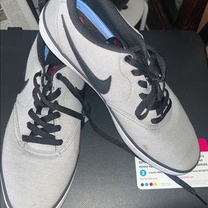 Blk and gry Nike SBs